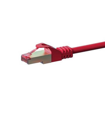 CAT6 S/FTP (PIMF) patchkabel 5m rødt