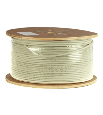 DANICOM CAT6A U/UTP 305m kabel på rulle fleksibel - PVC (Fca)