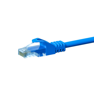 CAT5e UTP patch kabel 2m blå - CCA