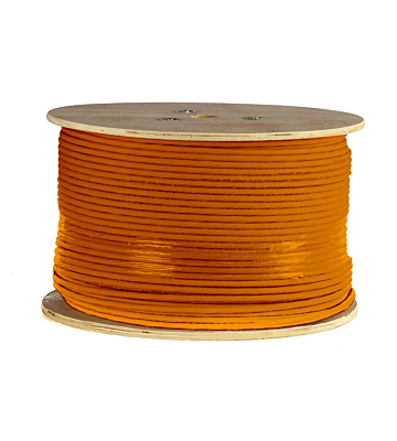 DANICOM CAT7 100% kobber S/FTP 305m kabel på rullestift - LSZH (Cca)