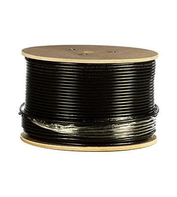 DANICOM CAT7 S/FTP 305m Udendørs kabel på rullestift - PE (Fca)