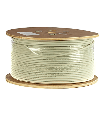 DANICOM CAT6 100% kobber UTP 500m kabel på rullestift - LSZH (Cca)