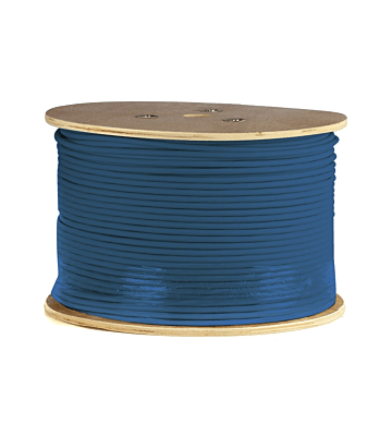 DANICOM CAT6A U/UTP 305m kabel på rullestift - LSZH (Dca)