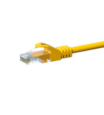 CAT5e UTP patch kabel 2m gul - CCA
