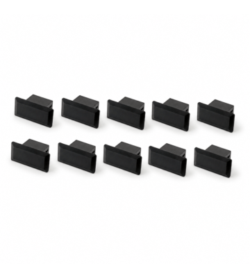 Afskærmningsdæksel til E2000/SC simplex /LC duplex patchpanel - 10 stk.