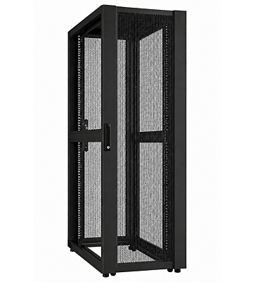 42U Datacenter serverskab med perforeret låge 600x1000x2000mm (BxDxH)