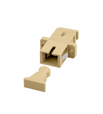 Multimode kobling SC-SC simplex beige