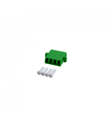 Single-mode kobling 4-vejs LC-LC quad grøn