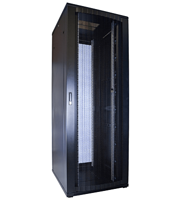 47U serverskab med perforeret låge 800x1200x2200mm (BxDxH)