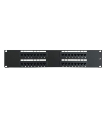 CAT6 UTP patchpanel - 32 porte - 2U