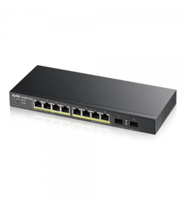 Zyxel 8-ports GS1900 smart managed PoE+ switch
