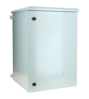 18U udendørs vægskab IP55 - 600x600x900mm (BxDxH)