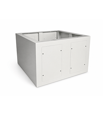 Sokkel til 19 tommer udendørs serverskab 600x600x400mm (BxDxH)