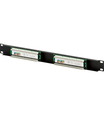 CAT5e UTP patch panel - 16 porte