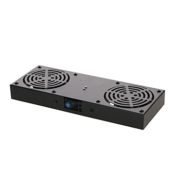 Ventilatorpakke med 2 blæsere og termostat velegnet til vægskabe