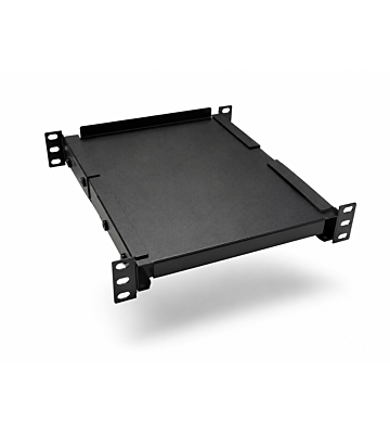 10 tommer justerbar hylde til 310 mm dybe 10 tommer serverkabinetter - 1U