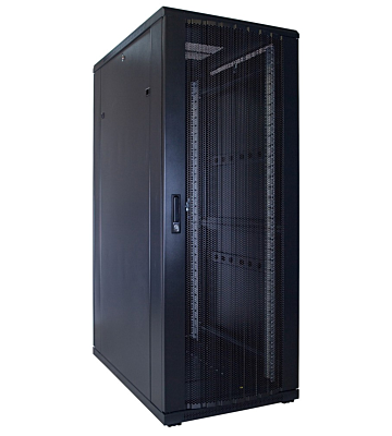 32U serverskab med perforeret dør 600x1200x1600mm (BxDxH)