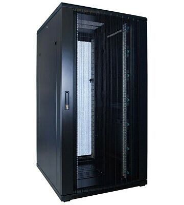 32U serverskab med perforeret låge 800x1000x1600mm (BxDxH)