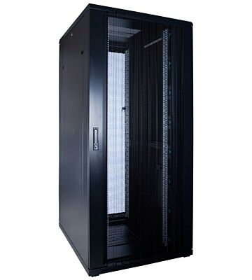 37U serverskab med perforeret låge 800x1000x1800mm (BxDxH)