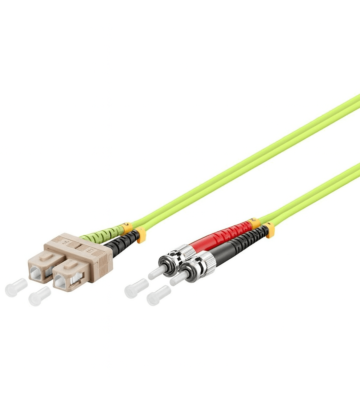 Fiberoptisk kabel SC-ST OM5 (laseroptimeret) 7,5m
