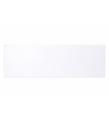 19 tommer dækpanel - 4U hvid