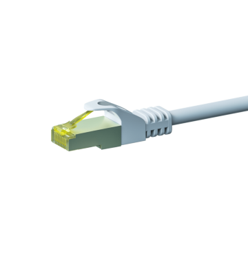 Cat7 S/FTP (PIMF) patchkabel 1m hvid