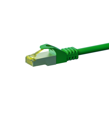 Cat7 S/FTP (PIMF) patchkabel 3m grøn