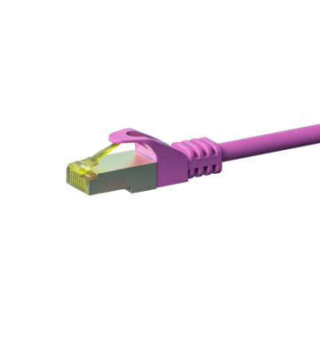 Cat7 S/FTP (PIMF) patchkabel 1,50m pink