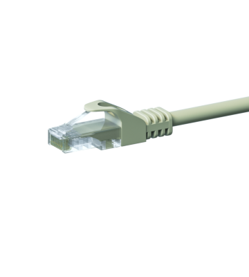 CAT5e UTP patch kabel 0,50m grå - CCA