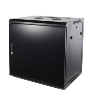 9U vægskab med metaldør 600x450x500mm (BxDxH)