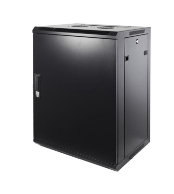 15U vægskab med metaldør 600x450x770mm (BxDxH)