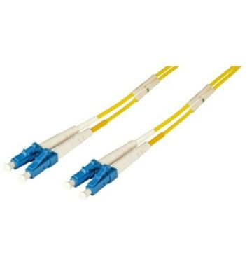 OS2 duplex fiberoptisk kabel LC-LC 2m