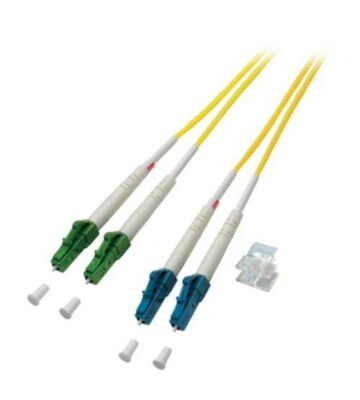 OS2 duplex fiberoptisk kabel LC/APC-LC 5m