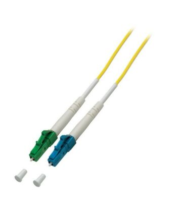 OS2 simpleks fiberoptisk kabel LC/APC-LC 1m