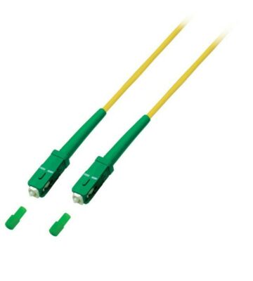 OS2 simplex fiberoptisk kabel SC/APC-SC/APC 3m