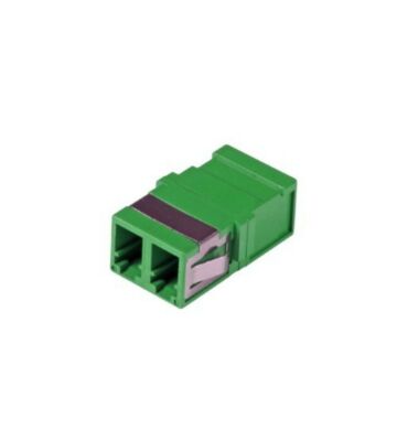 Singlemode keystone kobling LC-LC duplex grøn