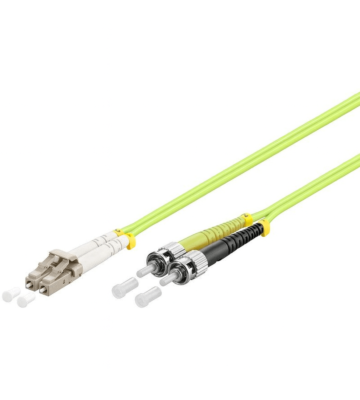 Fiberoptisk kabel LC-ST OM5 (laseroptimeret) 7,5m