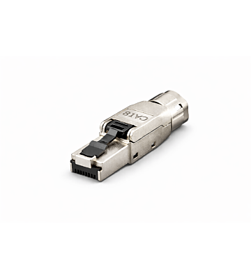 DANICOM S/FTP CAT8 Værktøjsfri RJ45-stik - til stiv kerne