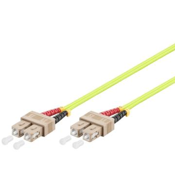 Fiberoptisk kabel SC-SC OM5 (laseroptimeret) 1,5m