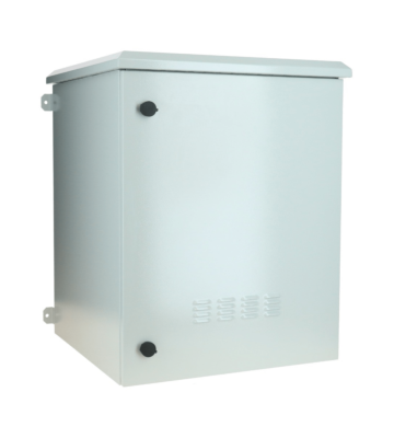 15U udendørs vægskab IP55 - 600x600x770mm (BxDxH)