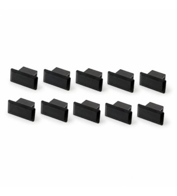 Afskærmningsdæksel til E2000/SC simplex /LC duplex patchpanel - 10 stk.