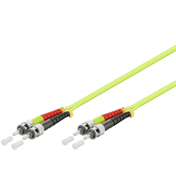 Fiberoptisk kabel ST-ST OM5 (laseroptimeret) 1m