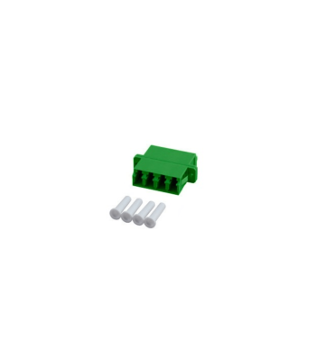 Single-mode kobling 4-vejs LC-LC quad grøn