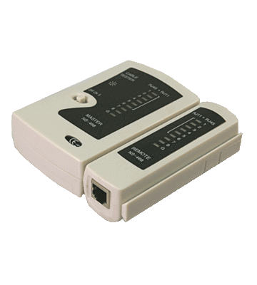 Danicom netværkskabel tester UTP, FTP, (S)FTP og koaksial