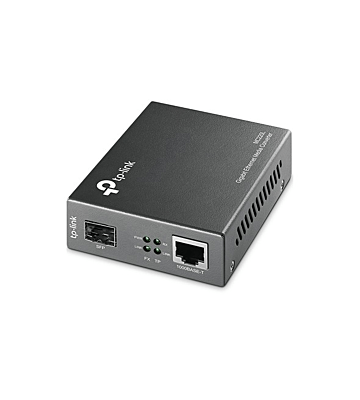 Fiberoptisk konverter TP-Link MC220L til SFP-moduler single/multimode