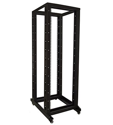 37U rackstativ på hjul 600x800x1800mm (BxDxH)