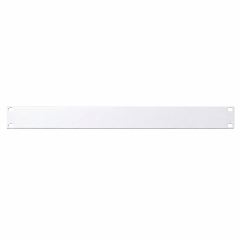 19 tommer dækpanel 1U - hvid