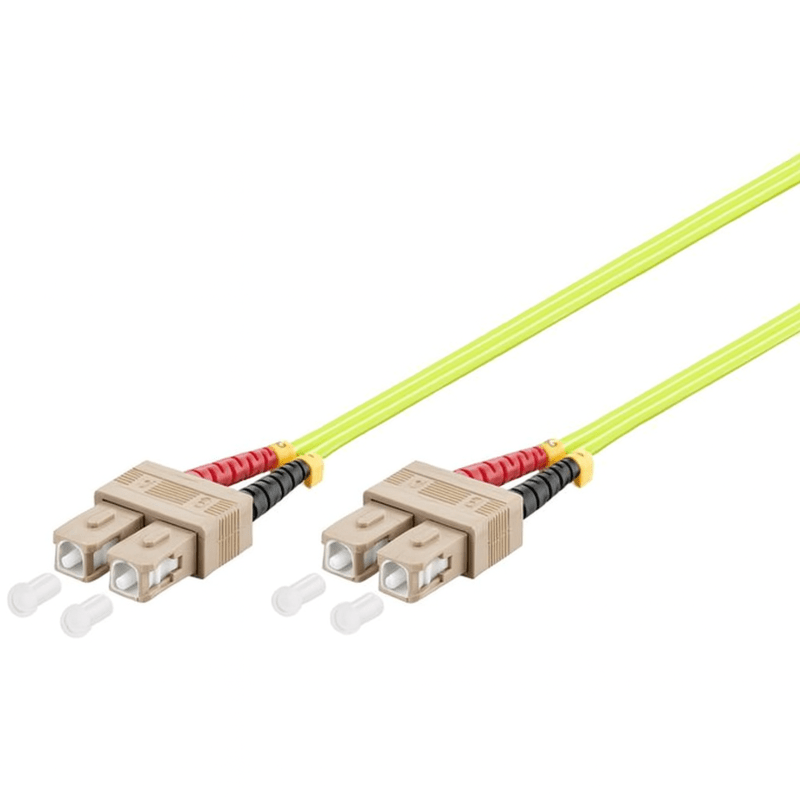 Fiberoptisk kabel SC-SC OM5 (laseroptimeret) 3m