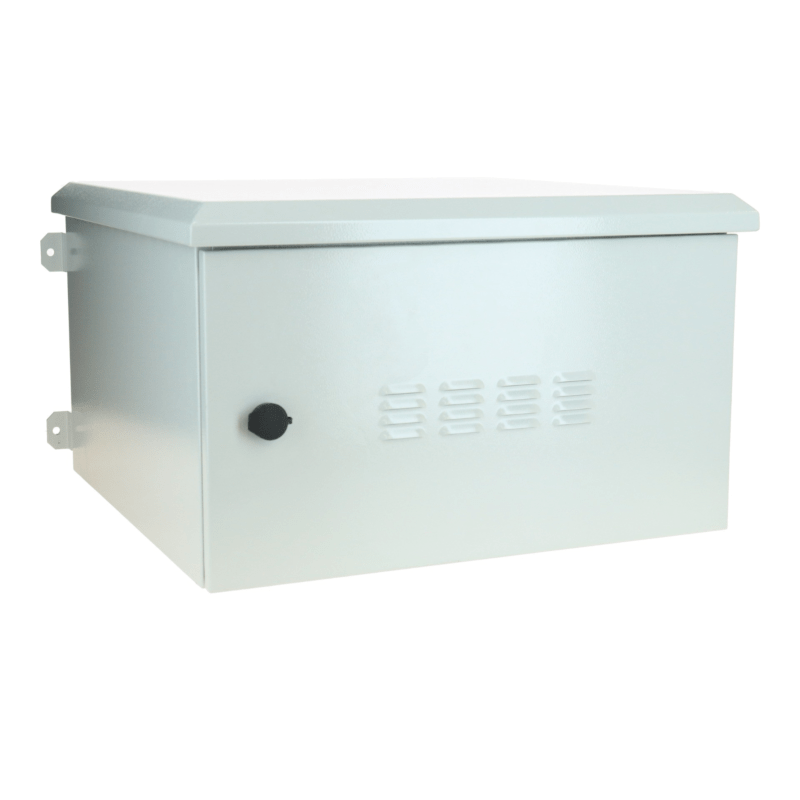 6U udendørs vægskab IP55 - 600x600x368mm (BxDxH)