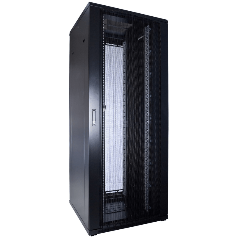 47U serverskab med perforeret låge 800x800x2200mm (BxDxH)